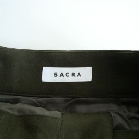 2023AW / SACRA / HIGH COUNT FLANNEL SKIRT / 123617121 / 2512-0930