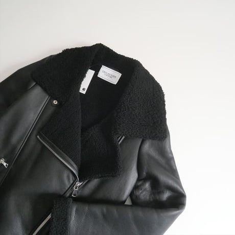 〇2022AW / L'Appartement購入品 / FORTE DEI MARMI / Mouton Riders Jacket / 22010570001230 / 2503-2012