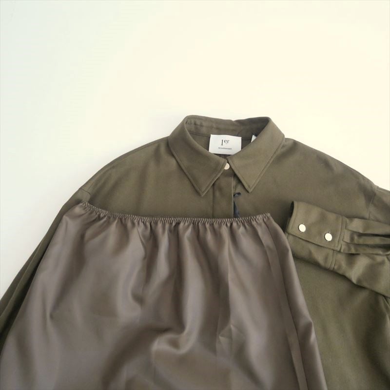 2023AW / 未使用 / 1er Arrondissement / サキソニーワンピース 2023AW / 未使用 / 1er Arrondissement / サキソニーワンピース