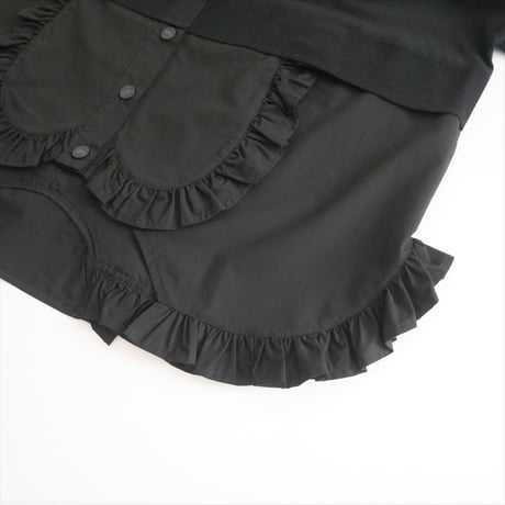 2025AW今季新作・人気完売品 / 未使用 / ENFOLD / FRILL-BOTTOM CARDIGAN / 300IA270-1081 / 2508-2116