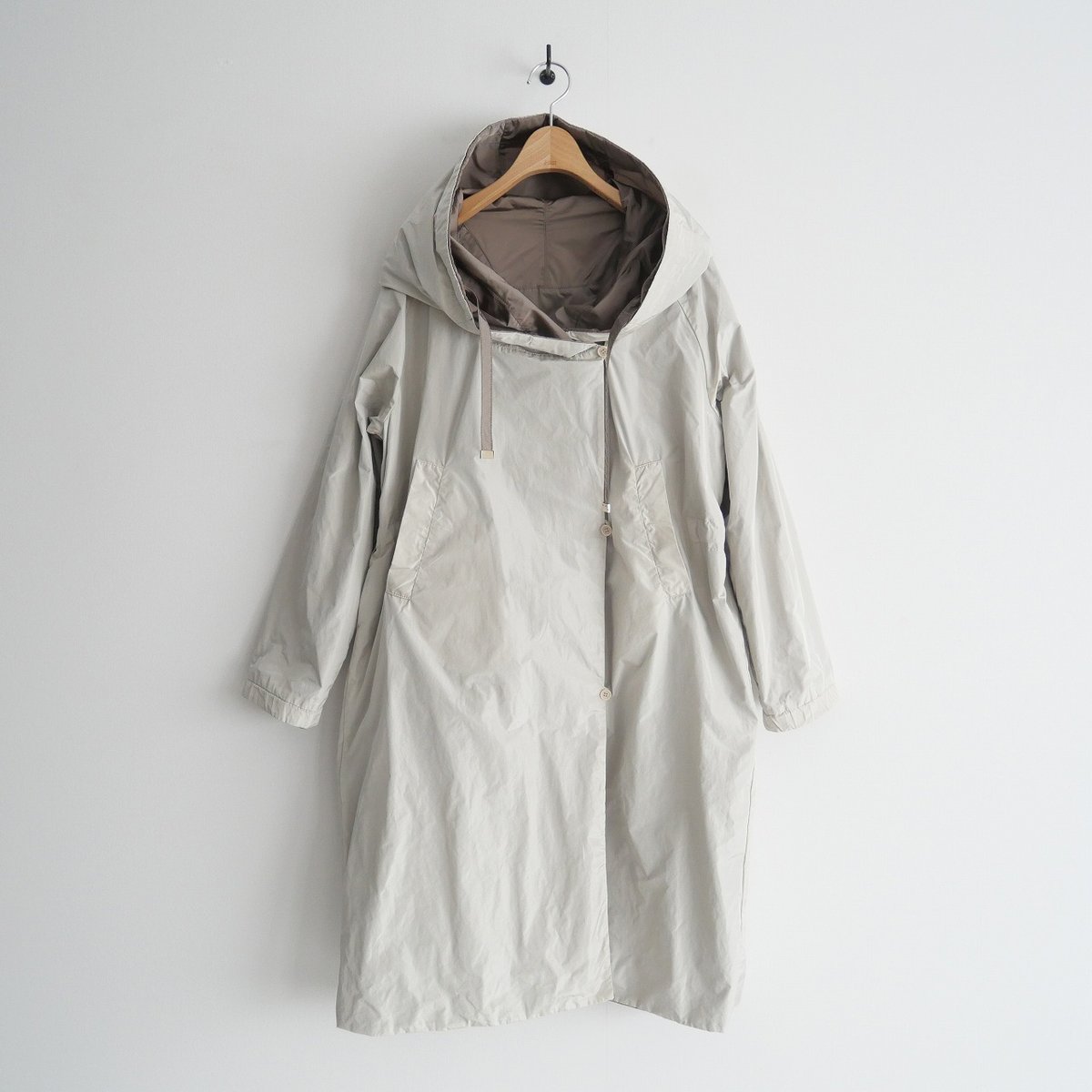 Max Mara / The Cube リバーシブル タフタロングコート / 2311