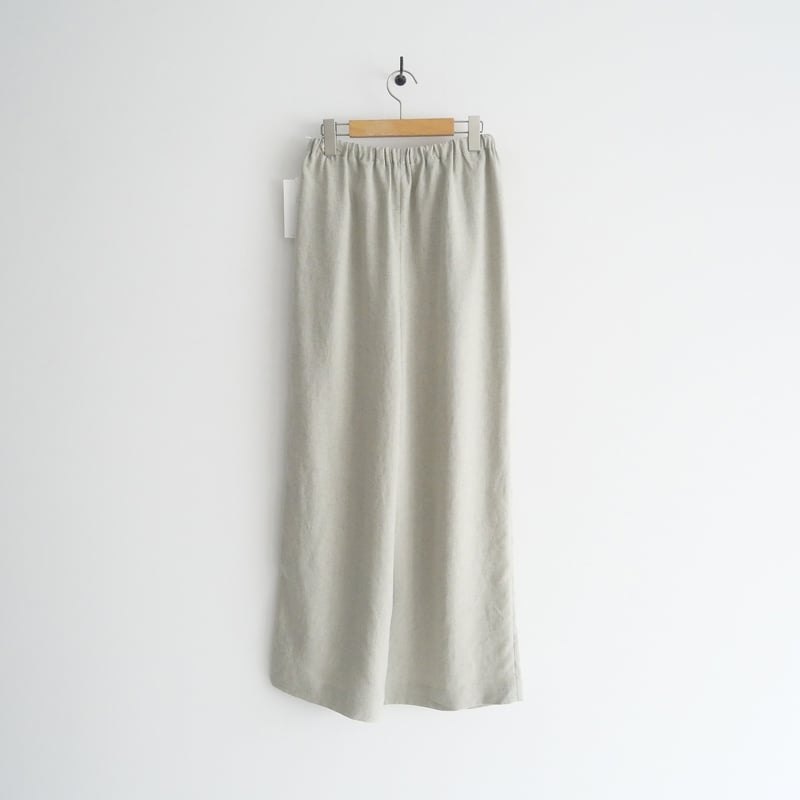2021SS / ENFOLD / リネンライクワイドゴム TROUSERS / 300ES3