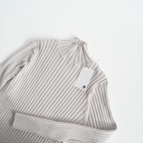 継続販売品 / 未使用 / SOEJU / ワイドリブタートルネックニット / S-00-NT-061 / 2411-0759