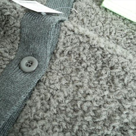 2025AW今季 / HeRIN.CYE / Loop yarn knit cardigan / 530IAT70-1401 / 2512-0549