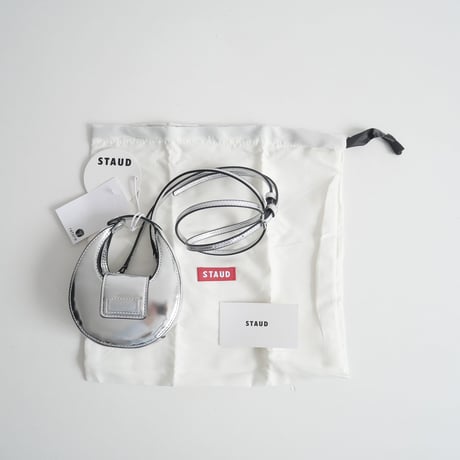 継続販売型 / 未使用 / STAUD / MICRO MOON BAG CHROME / 265-9351 / 2404-0193