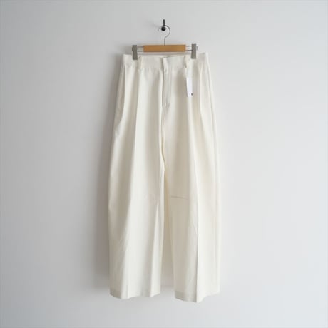 2023SS / DEUXIEME CLASSE / TUCK CHINO ワイドパンツ / 23030500404010 / 2404-0615