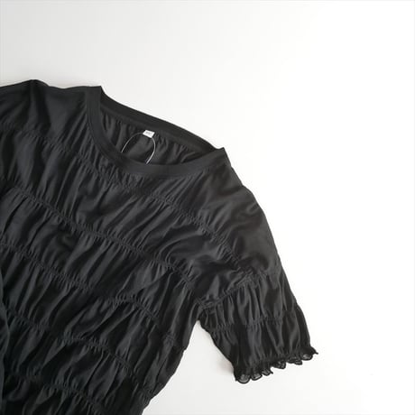 2025SS・人気完売品 / IENA LA BOUCLE購入品 / HAKUJI / Twist jersey shirring Tシャツ / 25070915004010 / 2508-0337