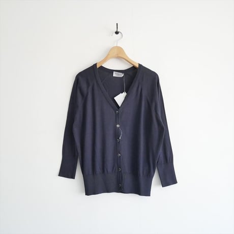 未使用 / JOHN SMEDLEY / Vネックカーディガン3/4SLEEVE / S4062 / 2508-2164