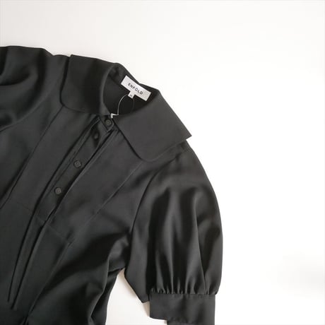 ENFOLD / SQUARE SLEEVES DRESS / 300HS733-1760 / 2602-0436