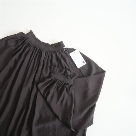 2022AW / 未使用 / Plage / bright chiffon blouse / 22051922705030 / 2501-0155
