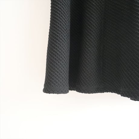 2024AW今季新作 / Mame Kurogouchi / Shirring Jersey Jacquard Flared Dress / MM24FW-JS046 / 2408-0745