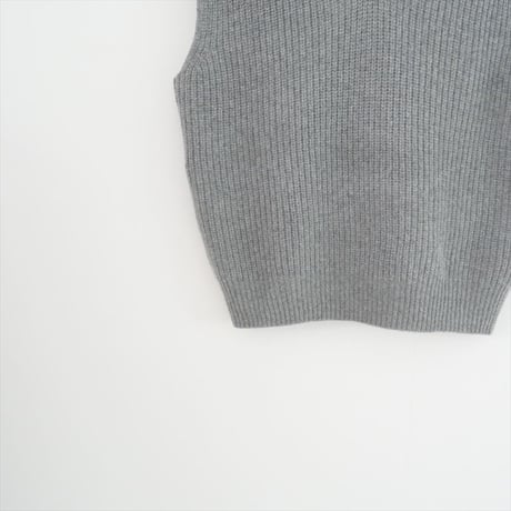 〇2022AW / L'Appartement / Knit Vest / 22080560401030 / 2504-0225