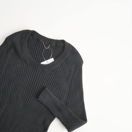 2025 / L'Appartement / COTTON RIB KNIT / 25080560310010 / 2510-1019