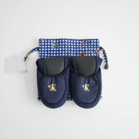 人気完売品 未使用 FEILER ハイジ 携帯スリッパ HE-257048 2606-0754