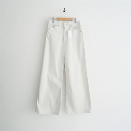 2024 / 未使用 / MUSE de Deuxieme Classe購入品 / SURT / MANNISH BAGGY デニム(WHITE) / 2509-0626