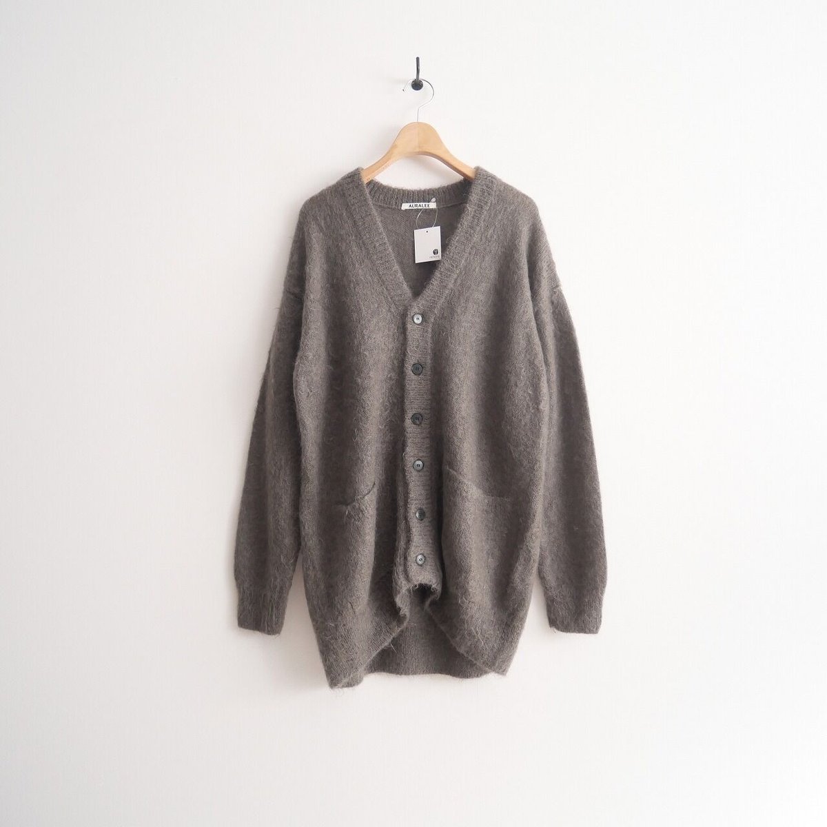 2021AW / AURALEE / BRUSHED SUPER KID MOHAIR KN