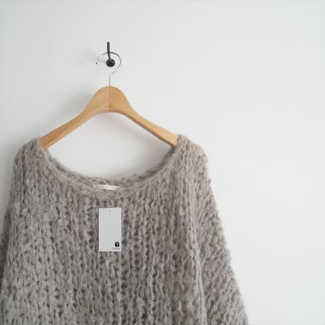 継続販売品 / Plage / HAND KNIT ジャンボタム プルオーバー / 23080922500140 / 2412-0157