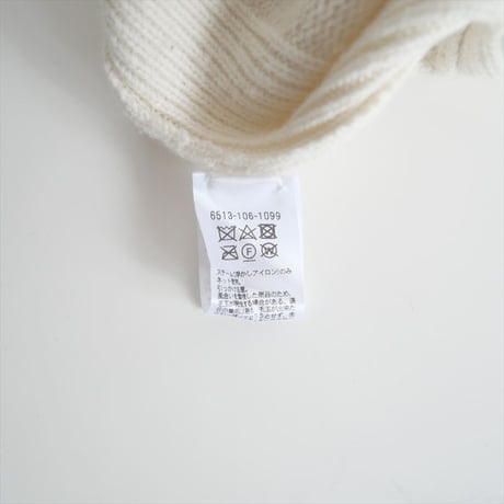 2023AW / Drawer / 7G天竺編みクルーネックニット / 6513-106-1099 / 2408-0186