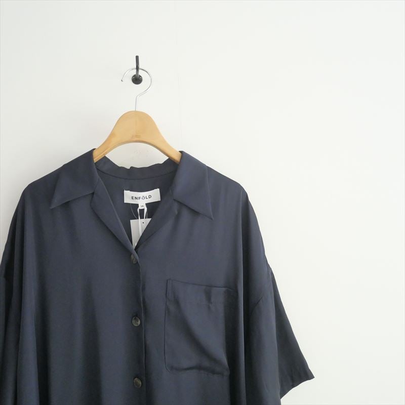 未使用 / ENFOLD / VINTAGE SATIN ASYMMETRY CIRCLE S