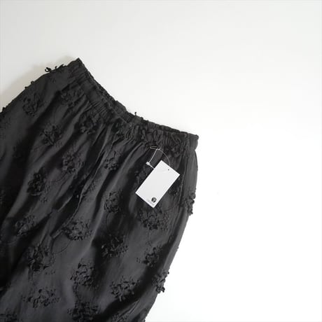 2026SS今季・人気完売色 / SPICK&SPAN購入 / crinkle crinkle crinkle sheer  3D embroidery  pants  / 2605-0947