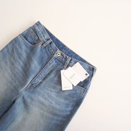 2024 / 未使用 / SPICK&SPAN / 5 1/2 CURVE LINE_DENIM / 24030200215010 / 2412-0044