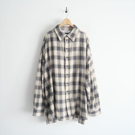 2023AW / AP STUDIO別注 / PROVOKE / Oversized check Shirt / 24050587000310 / 2405-0579