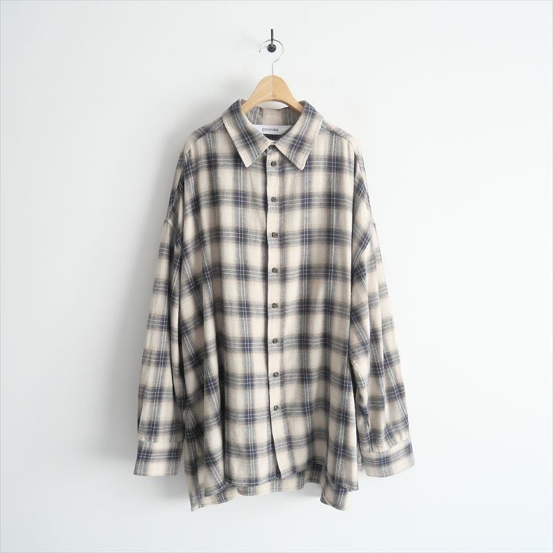 2023AW / AP STUDIO別注 / PROVOKE / Oversized chec 2023AW / AP STUDIO別注 / PROVOKE / Oversized chec