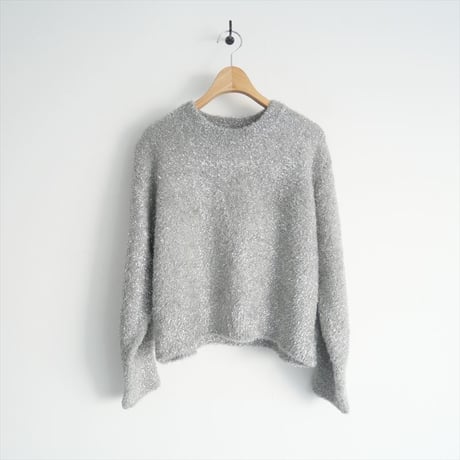 2023AW / UNITED ARROWS / グリッター クルーネック ニット / 15136994728 / 2412-0624