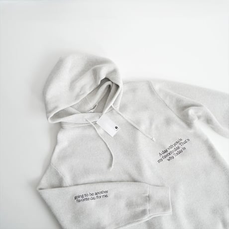 2024AW / Plage / les Tendre shishuu フーディー / 24080922731040 / 2510-0404