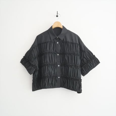 2025SS今季・人気完売品 / ENFOLD / TIERED GATHER SHIRT / 300IS230-2381 / 2507-1257