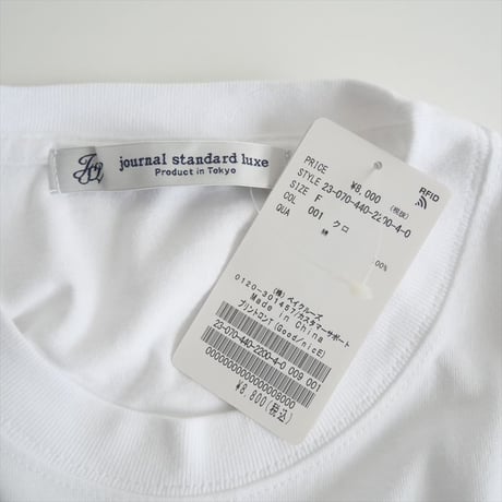 2023SS / 未使用 / journal standard luxe / プリントロンT(Good/nicE) / 23070440220040 / 2404-0755