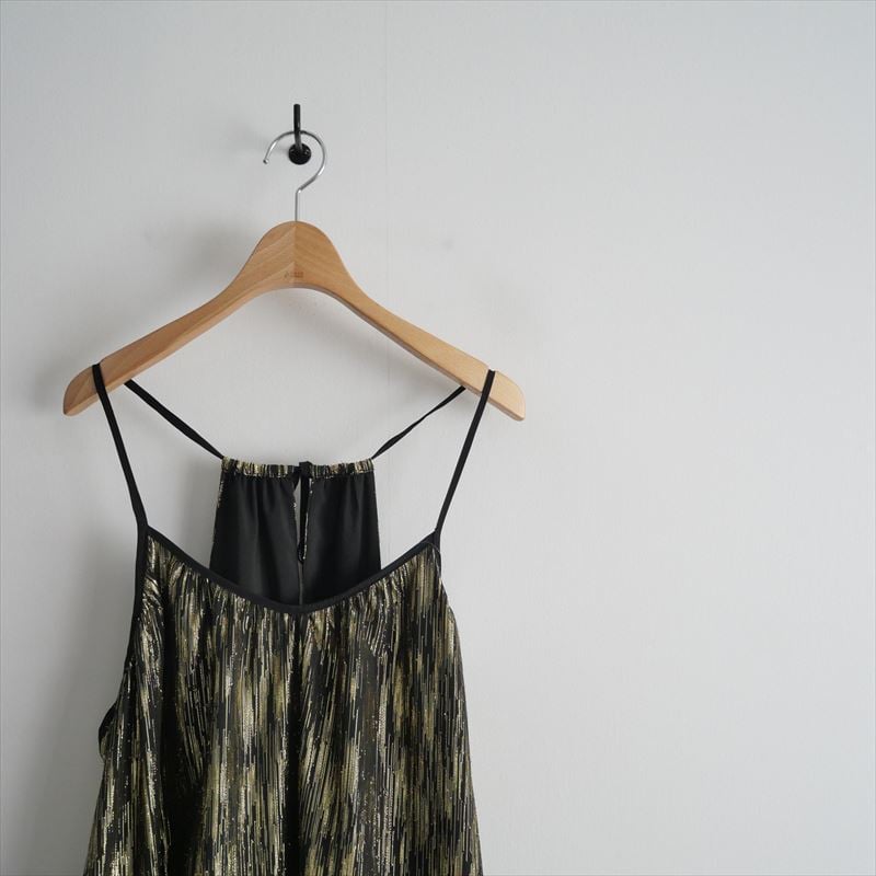 サ　CITY SHOP GOLD LAME DRESS ワンピース CITYSHOP（シティーショップ）の「《予約》GOLD LAME DRESS