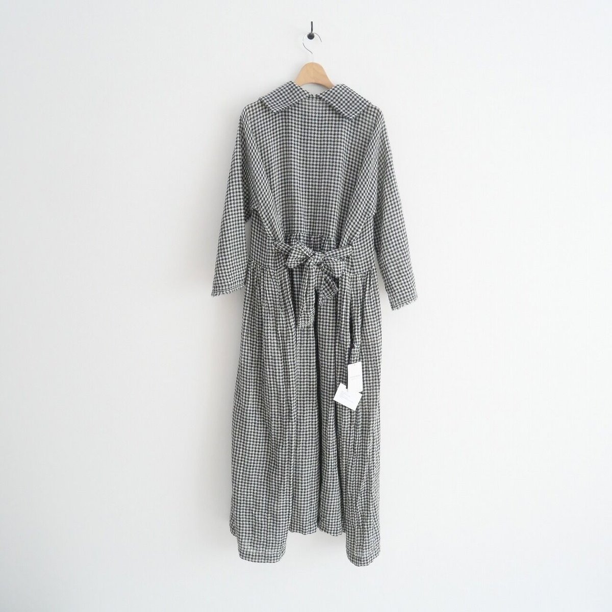 ハレノオト①☆daniela gregis ドット柄 定番 dress 2022 / 未使用 / DANIELA GREGIS / Checked wool onep