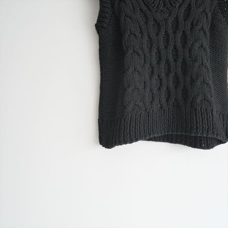 2022SS / 未使用 / journal standard luxeなどでお取扱いブランド / MAYDI / HAND MADE CHUNKY VEST / 2502-2074