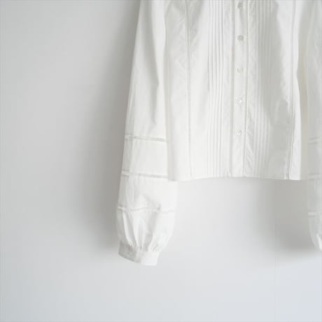 2024SS / 未使用 / SPICK&SPAN / スタンドレースブラウス / 24051200101010 / 2503-0094