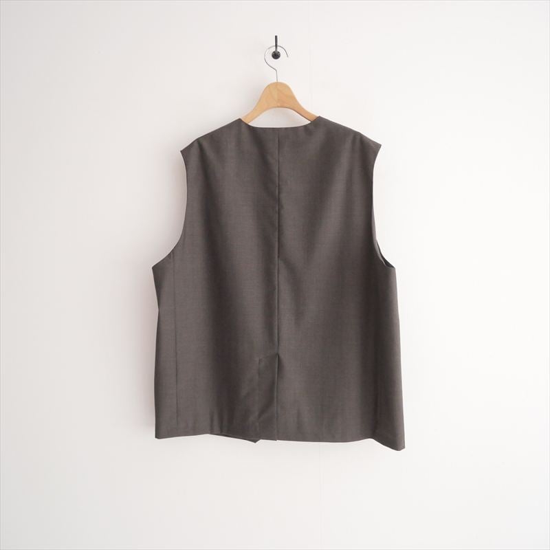2025SS / TOUJOURS oversize vest YM42AV03 / 2605
