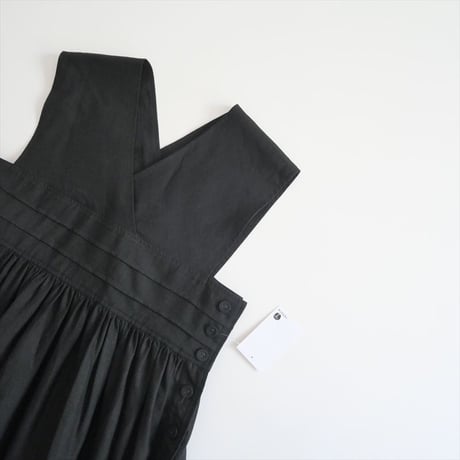 継続販売品 / HYKE / Linen Maxi Dress / 221-16131 / 2506-0170