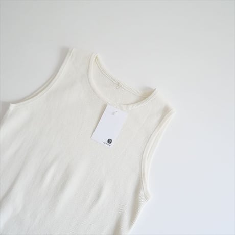 2023SS・人気完売品 / DEUXIEME CLASSE / Diner B RIB CROP タンクトップ / 23080500422010 / 2504-0462