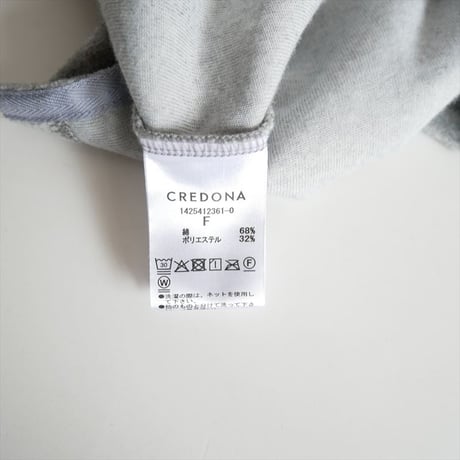 2025SS / CREDONA / COTTON VELOUR OVER POLO / 1425412361 / 2511-0322