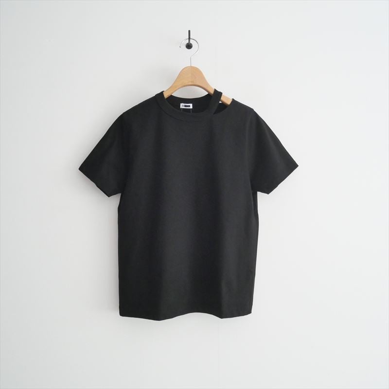 ＜H＞beauty&youthコットンハイゲージ カットオフTシャツ H＞コットンハイゲージ カットオフTシャツ