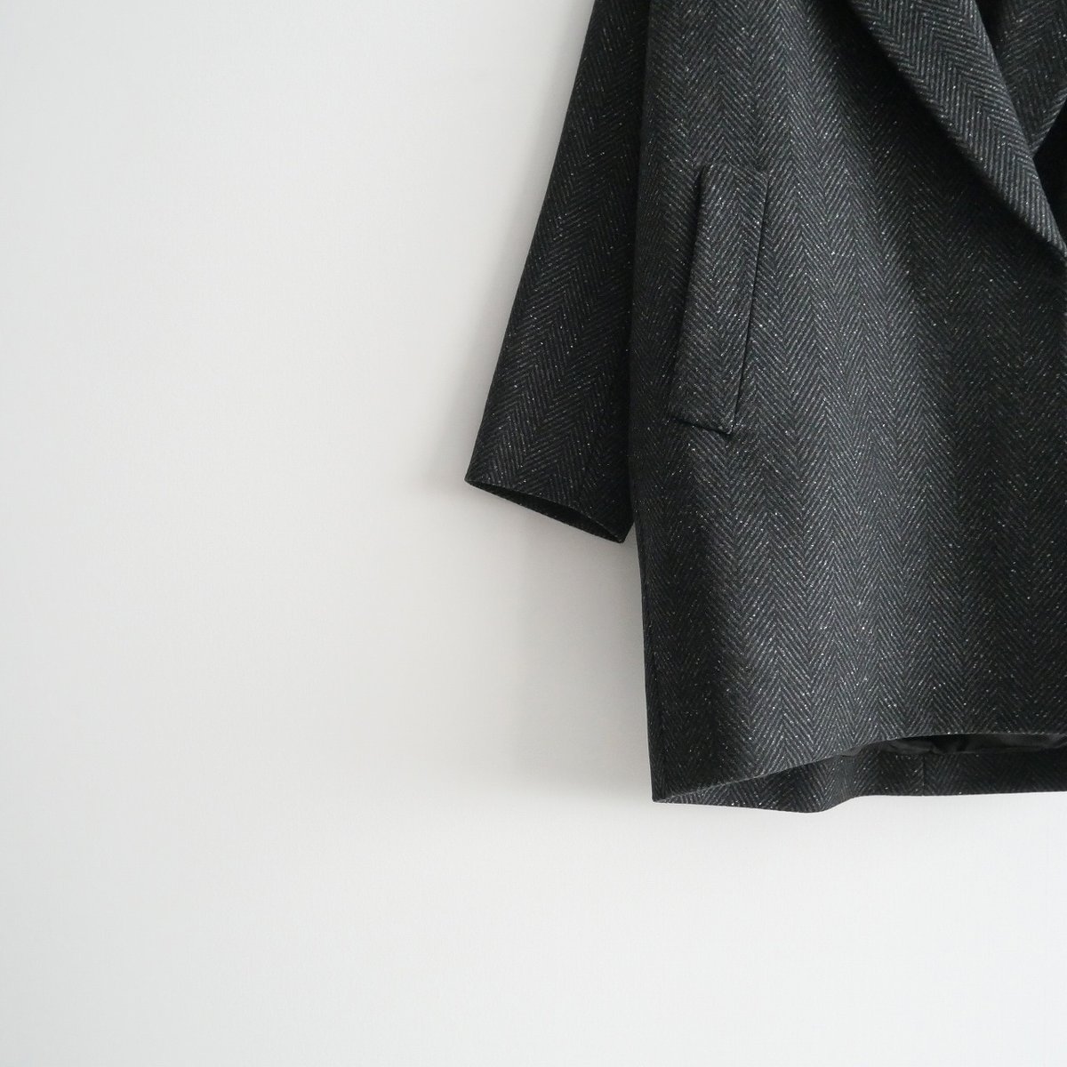 2021 / DEUXIEME CLASSE / ネップツイード ハーフコート / 21020 2021 / DEUXIEME CLASSE / ネップツイード ハーフコート / 21020