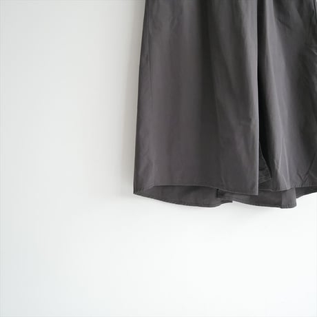 STUDIO NICHOLSON / SABO パウダーコットン ハーフプラケット シャツドレス / SNW-1371 / 2508-0429