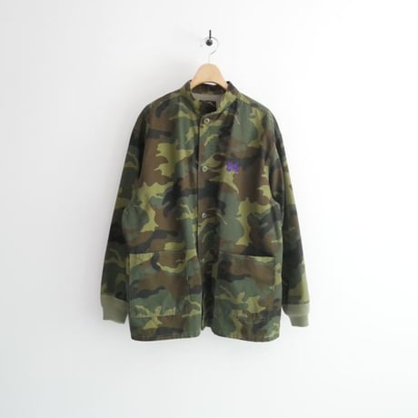 2025・人気完売品 NEEDLES Stand Collar Army Shirt QV150 2604-0971