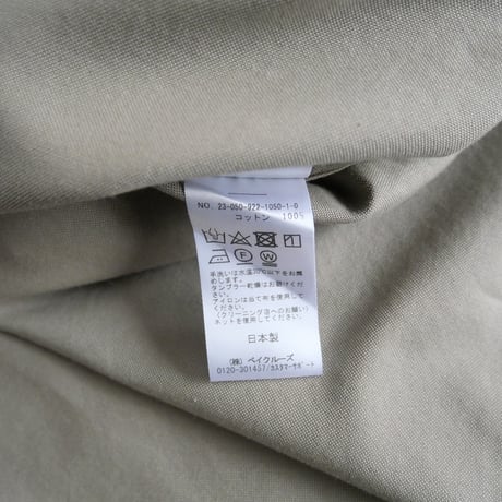 2023 / Plage / Oxford Long シャツ / 23050922105010 / 2311-0953