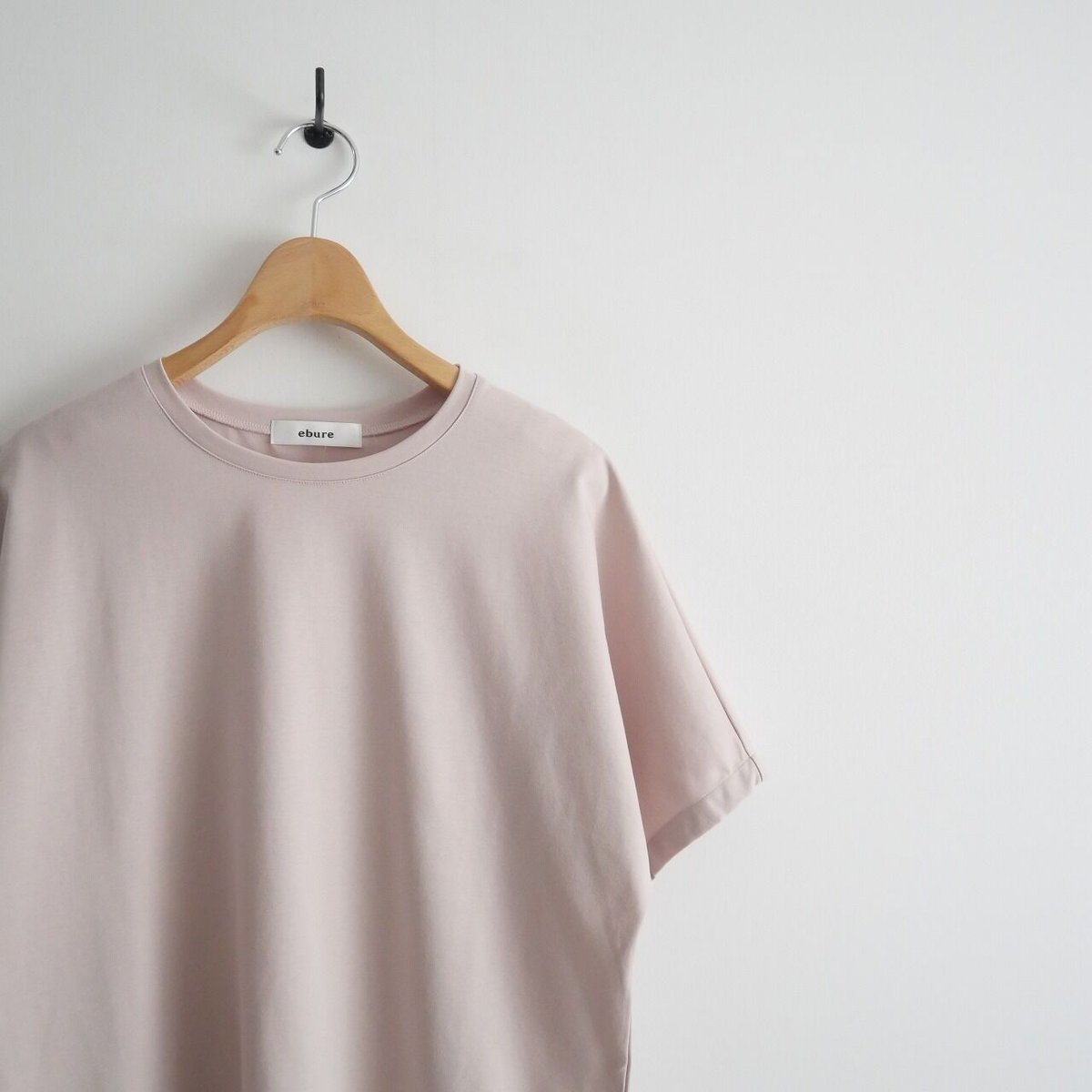 【ELLESHOP限定】ピュアオーガニックバイオクルーネックカットソー ebure(エブール)｜【ELLESHOP限定】ピュアオーガニックバイオ