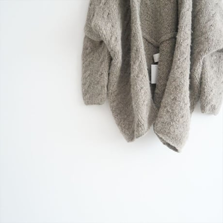 2022AW / DEUXIEME CLASSE購入品 / LAUREN MANOOGIAN / HANDKNIT CABLE カーディガン / 22080510001030 / 2502-0624