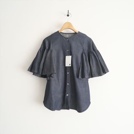 継続販売品 / aLORS / Estelle Jean デニムブラウス / 2503-0885