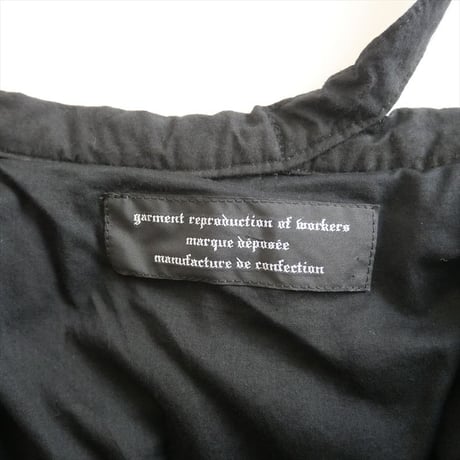 2023SS / GARMENT REPRODUCTION OF WORKERS / ONE SHOULDER SKIRT ワンショルダースカート / 2311-1379