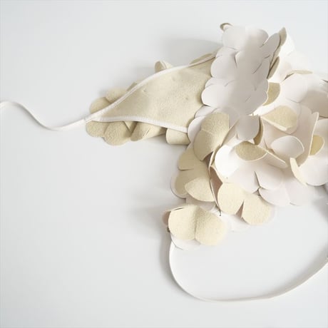 〇2024 / SPICK&SPAN購入品 / venit / 3D FLOWER ECO LEATHER スカーフ / 24090210000830 / 2510-2044