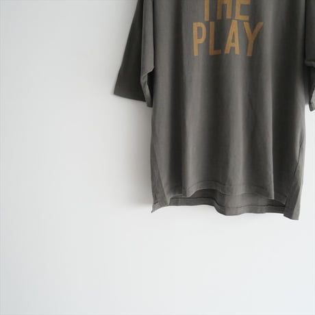 2023AW・人気完売品 / L'Appartement別注 / REMI RELIEF / THE PLAY7ブソデTシャツ / 23070560400330 / 2410-0976